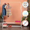 Напольная вешалка для одежды Helex Home W-20, белая