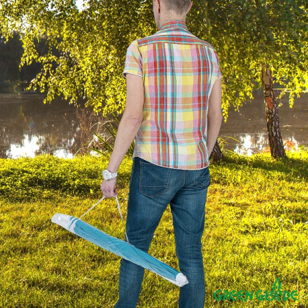 Зонт Green Glade 0012S голубой