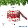 Набор ёлочных шаров Winter Glade, папье-маше, 14 шт.