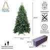 Елка искусственная Royal Christmas Detroit Premium PVC 120см
