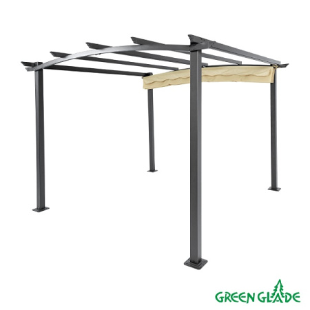 Тент садовый Green Glade 1152 3х3х2,32 м полиэстер