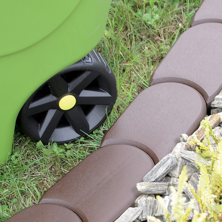 Бордюр садовый Prosperplast Palisada 1,2см/3,8м, коричневый