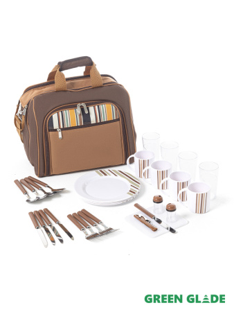 Набор для пикника Green Glade Т3338 15л / 30 предметов