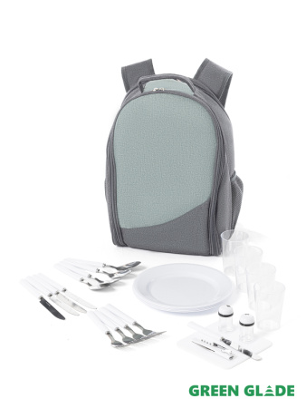 Набор для пикника Green Glade Т3504 11л / 26 предметов