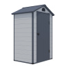 Сарай WOTEX Storage-01-2, серый, 134*104*204 см