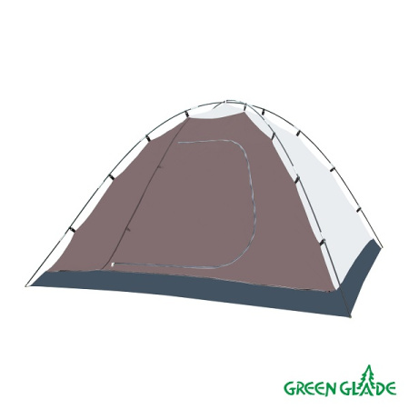 Палатка туристическая Green Glade Zoro 3 местная