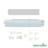 Тент садовый Green Glade 1017 2,4х2,4м/3х3х2,37м полиэстер + полиэтилен