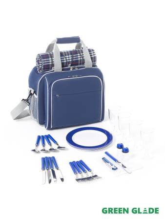 Набор для пикника Green Glade Т3063 20л / 27 предметов