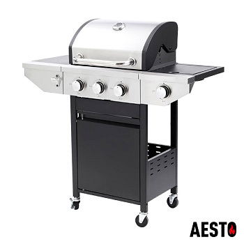 Гриль газовый AESTO с 3 горелками 11107