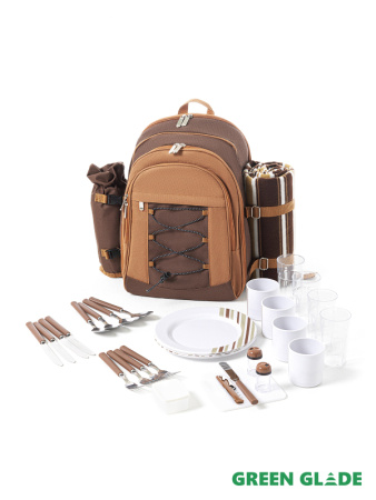 Набор для пикника Green Glade Т3141 12л / 32 предмета