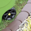 Бордюр садовый Prosperplast Palisada 1,2см/3,8м, коричневый