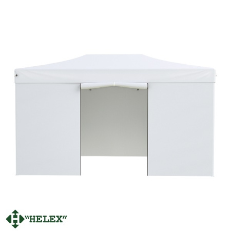 Тент-шатер быстросборный Helex 24335 4,5х3x3м полиэстер белый