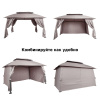 Шатер-беседка Green Glade 1068 3х4х2,6 м полиэстер