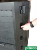 Компостер Piteco Module с крышкой 800 чёрный 