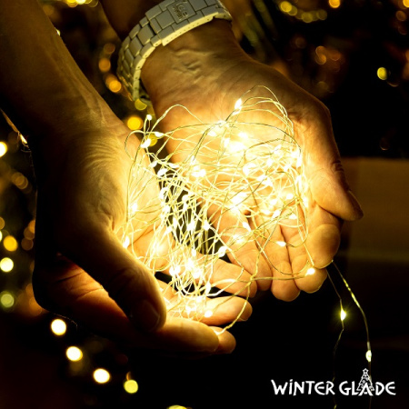 Гирлянда светодиодная Роса Winter Glade 200 ламп