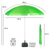 Зонт Green Glade 0013 зеленый