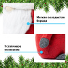 Фигурка Гном 35 см (серый/красный)