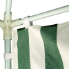 Стенка для садового тента Green Glade 1,95х2,95м полиэстер с окном зеленая