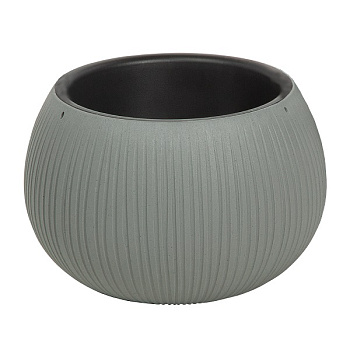 Кашпо для цветов Prosperplast Beton Bowl 3,9 л, бетон