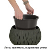 Кашпо для цветов Prosperplast Sandy Bowl 9л, серый
