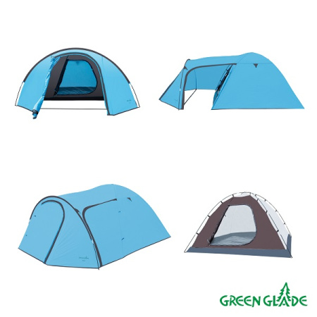 Палатка туристическая Green Glade Zoro 3 местная