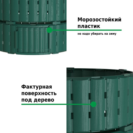 Компостер  Piteco 1000л зеленый