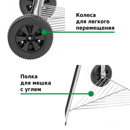 Гриль-барбекю Green Glade K222