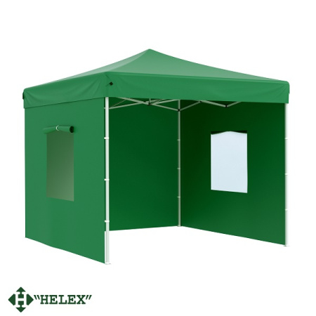 Тент-шатер быстросборный Helex 24331 3x3х3м полиэстер зеленый
