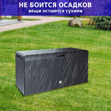 Ящик для хранения Prosperplast Rato Plus 290л антрацит