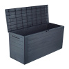 Ящик для хранения Prosperplast Woodebox 280л, антрацит