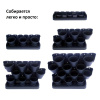Вертикальный сад CASCADE GARDEN IO2W600S-S433 чёрный