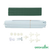 Тент садовый Green Glade 1028 3х3х2,5м полиэтилен