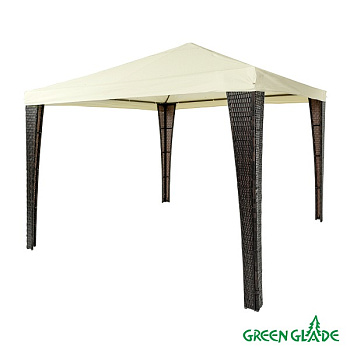 Шатер-беседка Green Glade 3176В 3х3х2,5м полиэстер