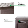 Ящик для хранения Prosperplast Boxe Board 290л венге